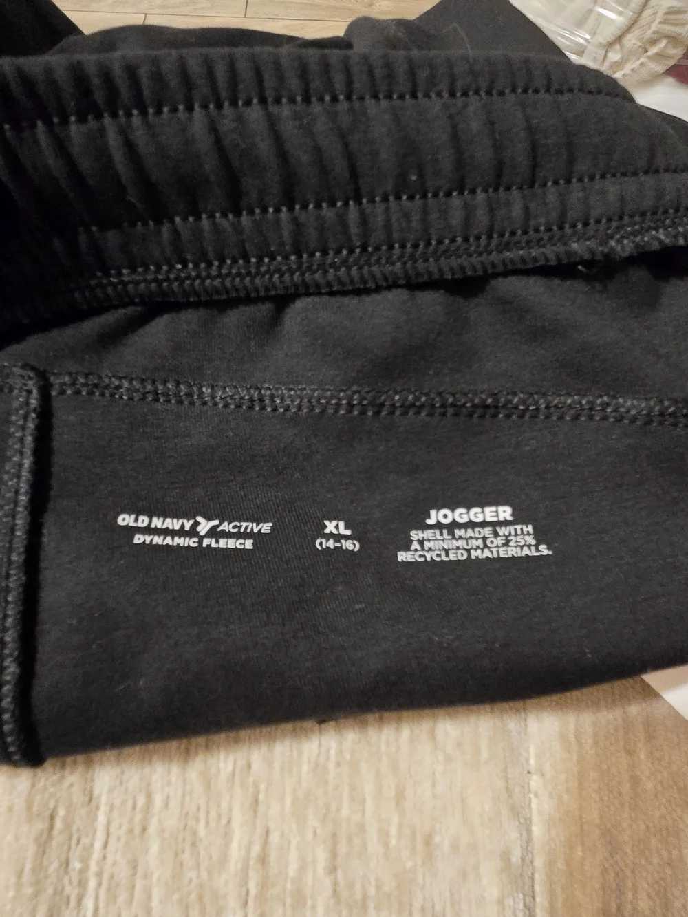 Old Navy Black Kids Sweatpants with Zipper Pocket